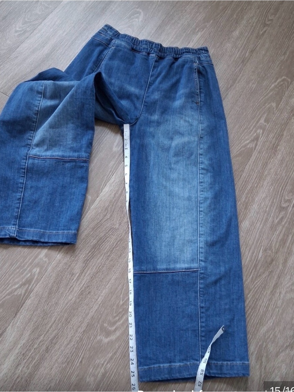Pilcro The Izzie Wide-Leg Women's Jeans in Medium Blue size xs - Picture 12 of 12